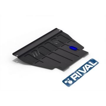 Защита картера + КПП Rival сталь 2 мм для Nissan Almera, V - 1.6; 2.0; 2.0d 1995-2000