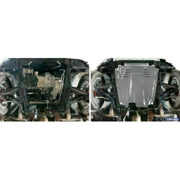 Защита картера + КПП алюминий 4 мм RIVAL для Lada Largus, V - 1.6 2012-/Lada Xray Cross, V - 1.8 2018-/Lada Xray, V - 1.6(110л.с.); 1.8 2016-/Nissan Almera; V - 1.6 2013-2018/Renault Logan, V - 1.4; 1.6 2005-2014/Renault Logan, V - 1.4; 1.6 2014-/Renault Sandero Stepway, V - 1.6 2005-2014/Renault Sandero Stepway, V - 1.6 2013-2018/Renault Sandero Stepway, V - 1.6 2018-/Renault Sandero, V - 1.4; 1.6 2005-2014/Renault Sandero, V - 1.4; 1.6 2013-2018/Renault Sandero, V - 1.4; 1.6 2018-