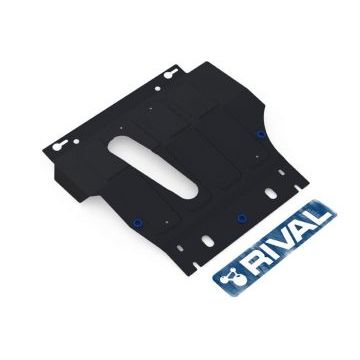 Защита картера и КПП Rival для 1,2 и 1,4 сталь 2 мм для Nissan Micra 2005-2010