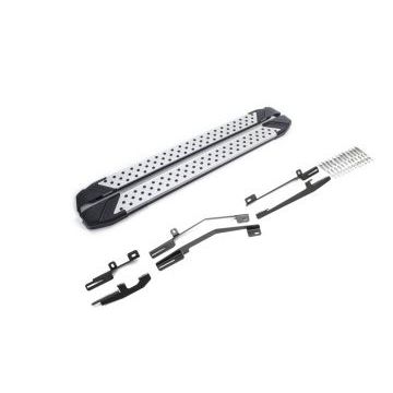 Пороги алюминиевые Rival BMW-Style V2 для Nissan Murano 2009-2016