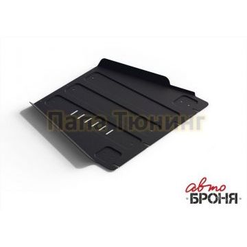 Защита КПП сталь 2 мм АвтоБРОНЯ для Nissan Navara, V - 2.5d; 3.0d 2005-2015/Nissan Pathfinder, V - 2.5d; 3.0d; 4.0 2005-2015