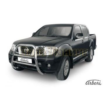 Кенгурин высокий 76 мм Slitkoff для Nissan Navara 2005-2010
