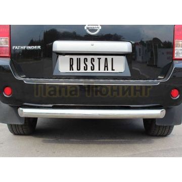 Защита заднего бампера 76 мм РусСталь для Nissan Pathfinder 1996-2004 Защита заднего бампера 76 мм РусСталь для Nissan Pathfinder 1996-2004