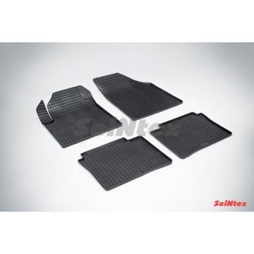 Коврики резиновые Seintex с рисунком Сетка для Nissan Teana 1 2003-2008
