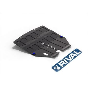 Защита картера и КПП Rival для 3,5 сталь 2 мм для Nissan Teana 2003-2008