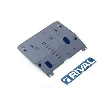 Защита картера и КПП Rival для 2,5 и 3,5 алюминий 4 мм для Nissan Teana 2008-