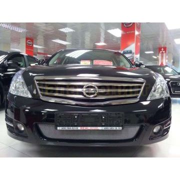 Защита радиатора хром РусСталь для Nissan Teana 2008-2014 Защита радиатора хром РусСталь для Nissan Teana 2008-2014
