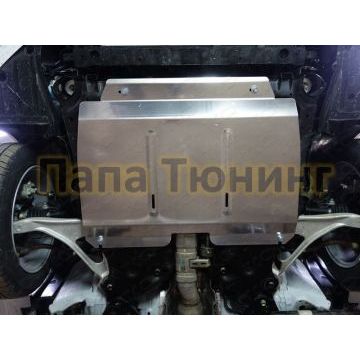 Защита картера и КПП (алюминий) 4мм ТСС для Infiniti JX35 2012-2013/Infiniti QX60 2013-/Nissan Murano 2007-/Nissan Pathfinder 2013-/Nissan Teana 2014-
