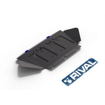 Защита картера Rival для 2,4 и 2,7D сталь 2 мм для Nissan Terrano 1996-2002