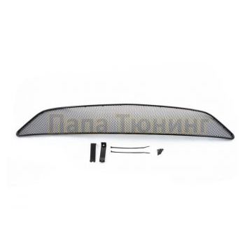 Защита радиатора Arbori черная сота 10 мм для Nissan Tiida 2015-2018