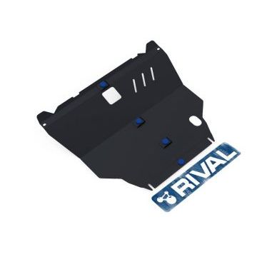 Защита картера и КПП Rival сталь 2 мм для Nissan X-Trail T30 2001-2007