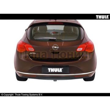 Фаркоп Brink шар BMA съёмный на хетчбек для Opel Astra J 2010-