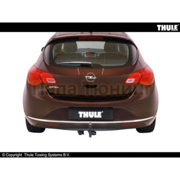 Фаркоп Brink шар BMA съёмный на хетчбек для Opel Astra J 2010-