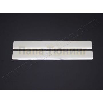 Накладки на дверные пороги 2 штуки Omsa_Line для Opel Corsa E 2015- Накладки на дверные пороги 2 штуки Omsa_Line для Opel Corsa E 2015-