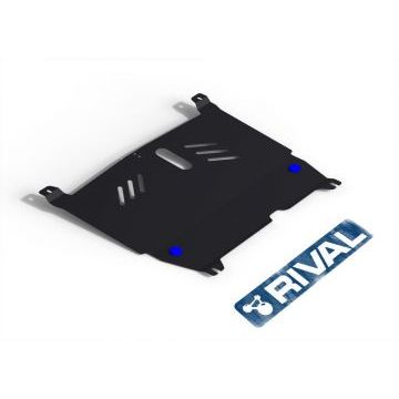 Защита картера и КПП Rival сталь 2 мм для Peugeot 107 2005-2014