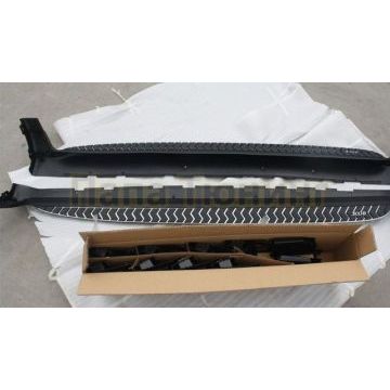 Пороги алюминиевые вариант 2 OEM Tuning для Peugeot 3008 2009-2014