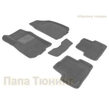 Коврики текстильные 3D Seintex серые для Hyundai i30 2009-2012