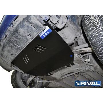 Защита картера и КПП Rival сталь 2 мм для Peugeot 307 2001-2008
