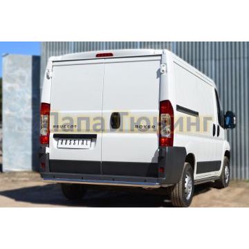 Пороги труба d57 вариант 2 РусСталь для Peugeot Boxer 2006-