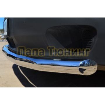 Защита переднего бампера d57 РусСталь для Peugeot Boxer 2006-