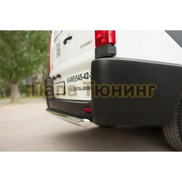 Защита заднего бампера d57 РусСталь для Peugeot Expert 2007-2012