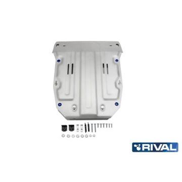 Защита картера Rival алюминий 4 мм для Volkswagen Touareg, V - 3.0d; 3.0d (204л.с.); 3.6; 2014-