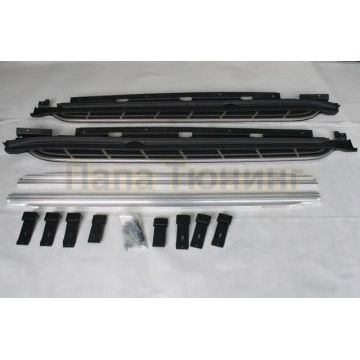 Пороги алюминиевые вариант 3 OEM Tuning для Porsche Macan 2013-2018