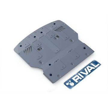 Защита картера алюминий 4 мм RIVAL для Porsche Panamera, V - 3.0; полный привод 2009-2016