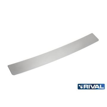 Накладка на задний бампер Rival с надписью для Ravon Nexia R3 2015-