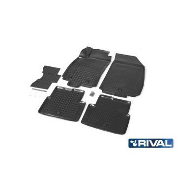 Полиуретановые коврики салона Rival для Chevrolet Cobalt седан 2011-/Chevrolet Cobalt 2016-/Ravon R4 2016-