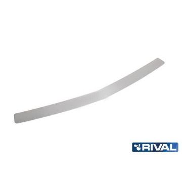 Накладка на задний бампер Rival с надписью для Ravon R4 2016-