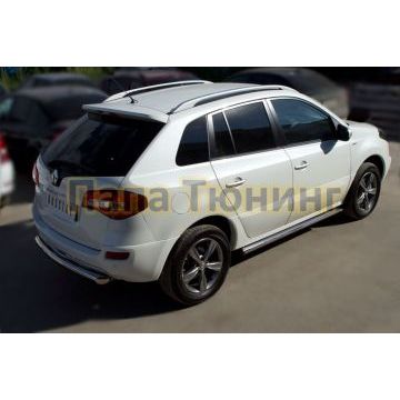 Пороги труба d57 вариант 2 РусСталь для Renault Koleos 2011-2016
