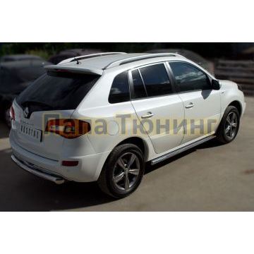Пороги труба d57 вариант 3 РусСталь для Renault Koleos 2011-2016