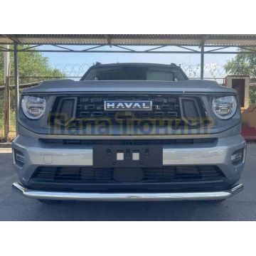 Защита переднего бампера  Папа Тюнинг d60 для Haval H7 2025-