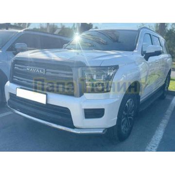 Защита переднего бампера  Папа Тюнинг d60 для Haval H5 2024-