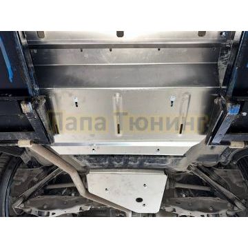 Защита бака (алюминий) 4мм ТСС для Lixiang L9 2025- Защита бака (алюминий) 4мм ТСС для Lixiang L9 2025-