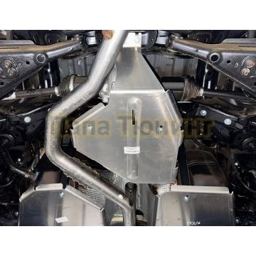 Защита заднего редуктора (алюминий) 4мм ТСС для Haval H7 2024-