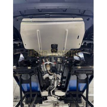 Защиты комплект (алюминий) 4мм (картер, кпп, рк) ТСС для Haval H7 2024- Защиты комплект (алюминий) 4мм (картер, кпп, рк) ТСС для Haval H7 2024-