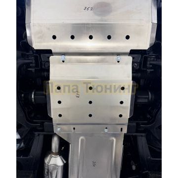 Защита переднего моста (алюминий) 4мм ТСС для Haval H5 2024-