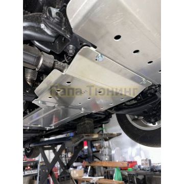 Защита переднего моста (алюминий) 4мм ТСС для Haval H5 2024-