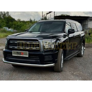 Защита передняя нижняя 76,1 мм ТСС для Haval H5 2024-