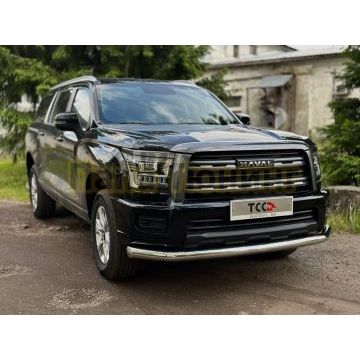 Защита передняя нижняя 76,1 мм ТСС для Haval H5 2024-