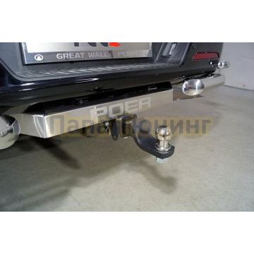 Фаркоп (надпись POER шар E) ТСС для Great Wall POER 2021-2024 / 2025-