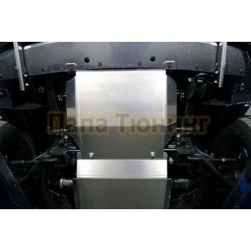 Защита картера (алюминий) 4мм ТСС для Great Wall POER 2021-2024 / 2025-