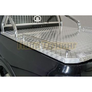 Рейлинг длинный (комплект) ТСС для Great Wall POER 2021-2024 / 2025- Рейлинг длинный (комплект) ТСС для Great Wall POER 2021-2024 / 2025-