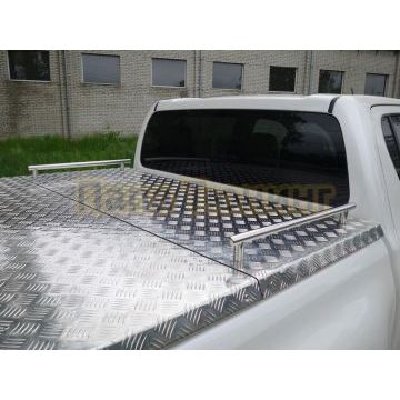 Рейлинг короткий (комплект) ТСС для Great Wall POER 2021-2024 / 2025- Рейлинг короткий (комплект) ТСС для Great Wall POER 2021-2024 / 2025-