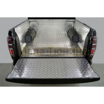 Защитный алюминиевый вкладыш в кузов автомобиля (комплект) ТСС для Great Wall POER 2021-2024 / 2025-