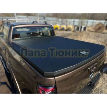 Крышка кузова (алюминий Premium Black) ТСС для Great Wall POER 2021-2024 / 2025-