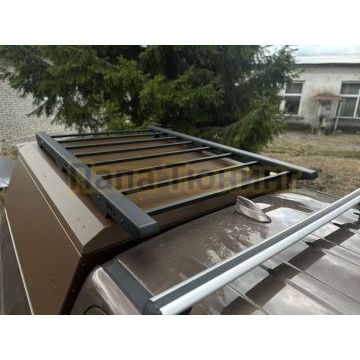 Экспедиционный багажник на крышу кунга Black ТСС для Great Wall POER 2021-2024 / 2025-