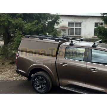 Экспедиционный багажник на крышу кунга Black ТСС для Great Wall POER 2021-2024 / 2025-